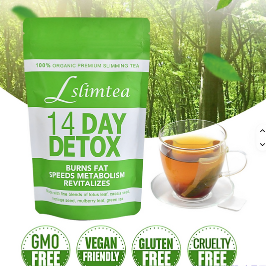 Lslimtea 14 Day Detox Tea | Organic Slimming Tea for Weight Loss & Cleanse