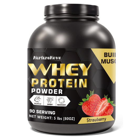 Muhua Isolate Whey Protein Powder | Chocolate | 90 Servings | 5 lbs | Build Muscle, Power & Recovery - Organic Wellness Hub
