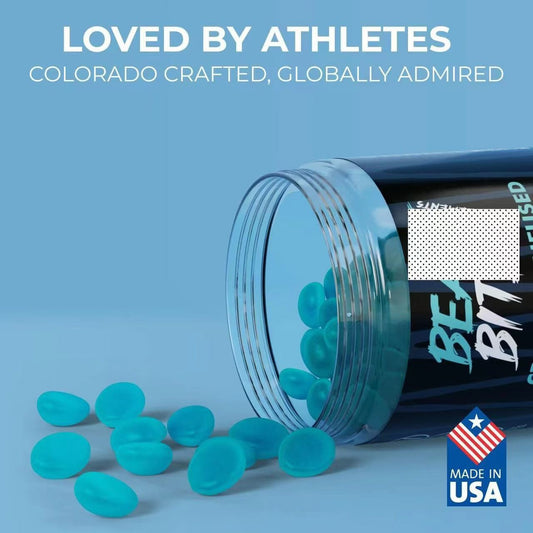 Beast Bites Creatine Infused Gummies | 5g Creatine Per Serving | 150 Gummies | 30 Servings | Blue Raspberry | Made in USA - Organic Wellness Hub