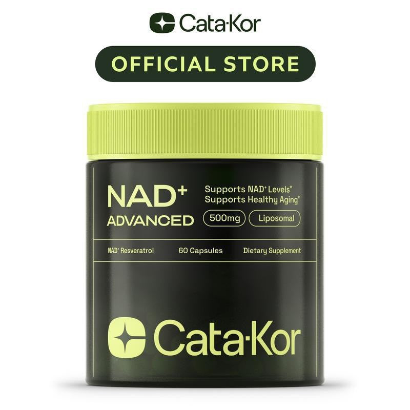 NAD+ Core 250mg Liposomal | Supports NAD+ Levels & Healthy Aging | 60 Capsules Dietary Supplement - Cata-Kor