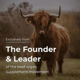 Organic Wellness Hub | Grassfed Beef Liver Capsules 180ct 500mg - Pasture Raised NZ & Australia, Grass-Fed & Finished, Hormone-Free, No Fillers