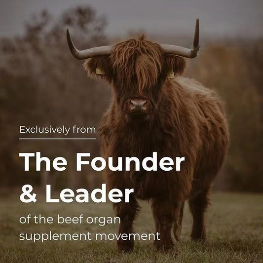 Organic Wellness Hub | Grassfed Beef Liver Capsules 180ct 500mg - Pasture Raised NZ & Australia, Grass-Fed & Finished, Hormone-Free, No Fillers