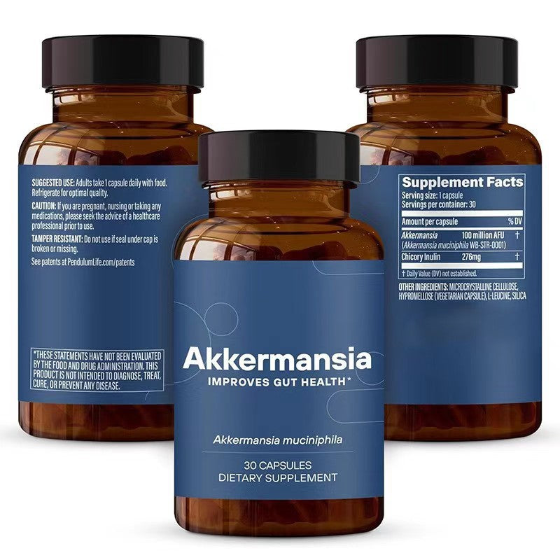 Akkermansia Muciniphila Probiotic Capsules | Advanced Gut Health Support | 30 Capsules - Organic Wellness Hub