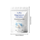 Magnesium Complex 1000mg Capsules 3 Pack | Triple Supply High Absorption Magnesium Blend | Organic Wellness Hub