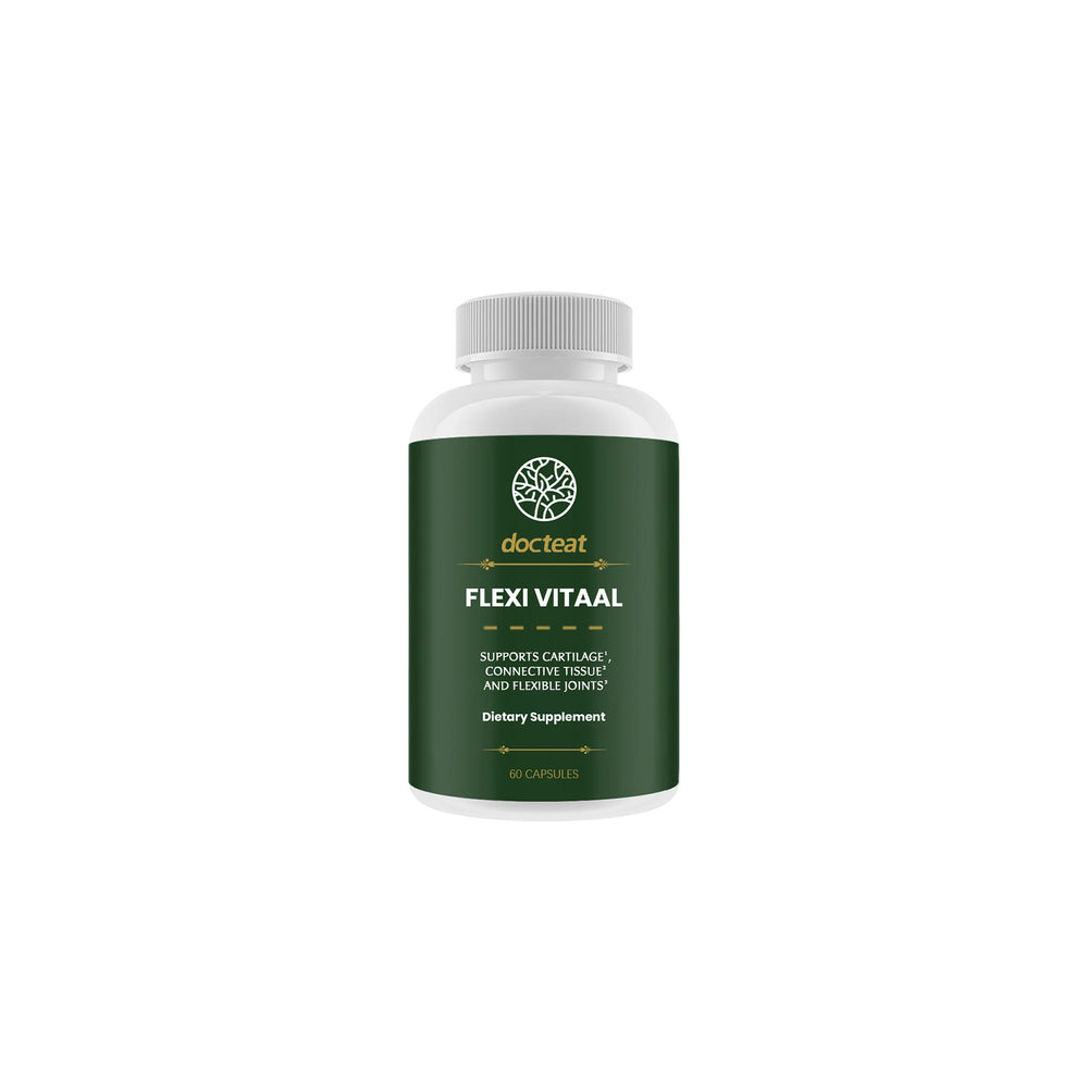 Flexi Vitaal Joint Support Capsules 60 Count -Cartilage, Connective Tissue & Joint Mobility Support | Organic Wellness Hub