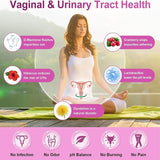 Women's Probiotics 100 Billion CFU | 31 Strains + D-Mannose + Cranberry + Prebiotics & Digestive Enzyme | Vaginal, UTI & Gut Health | 90 Veggie Capsules - Organic Wellness Hub