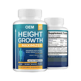 Height Growth Maximizer Supplement | Bone Growth Support for Kids, Teens & Adults | Vitamin D, Calcium, Zinc | 60 Capsules | Organic Wellness Hub