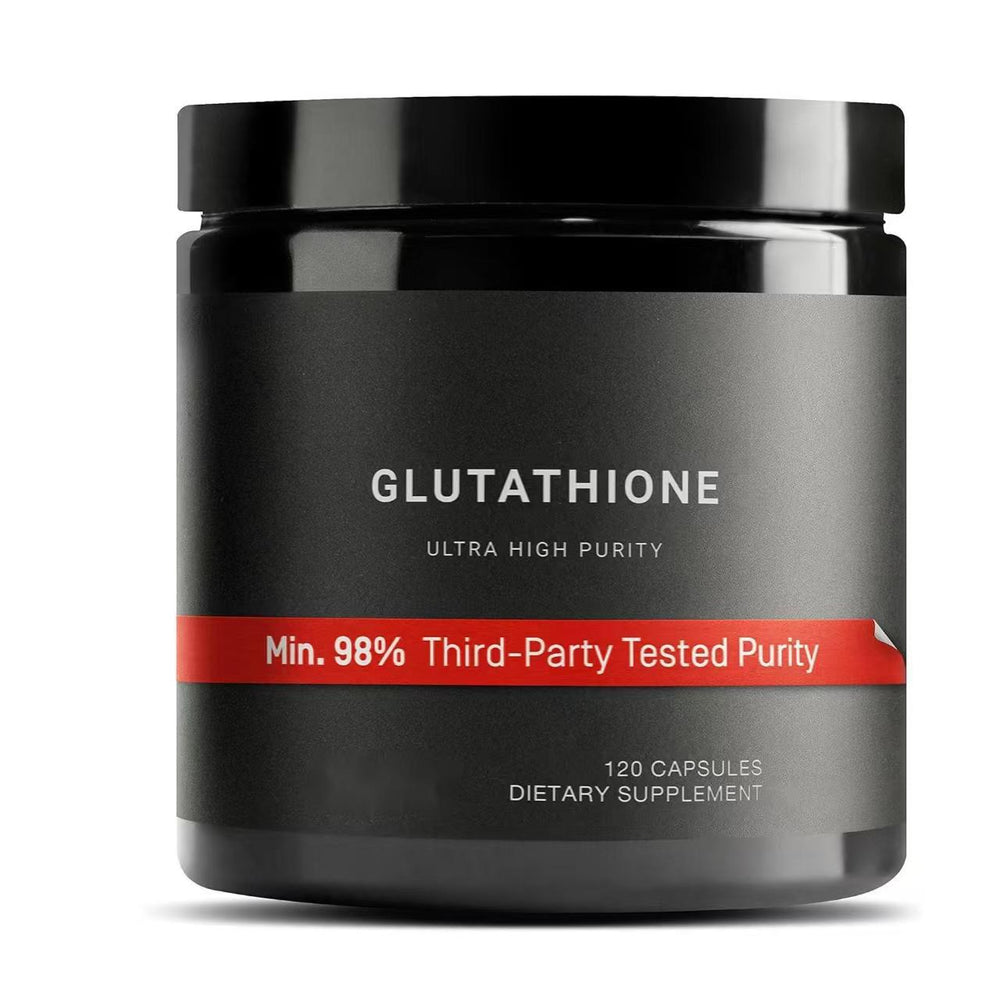 Glutathione Ultra High Purity Min. 98% Third-Party Tested - 120 Capsules | Organic Wellness Hub