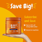 8-in-1 Bites Dog Multivitamin 3-Pack Bundle | 270 Soft Chews | Hip, Heart & Immunity Support | Organic Wellness Hub