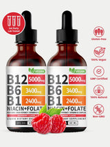 Vascu Flow Liquid Drops with Cayenne Pepper, Hawthorn, Beet Root, Turmeric & Vitamin K2+D3 | Cardiovascular Wellness Support | Organic Wellness Hub