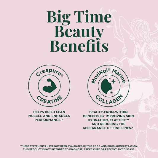 FleXi Creatine & Collagen Stick Packs | Creapure� + MoriKol� | Hawaiian Pineapple Punch | Skin, Joints & Muscle Strength | 20 Packs ? Organic Wellness Hub