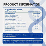 WideAwake Energy & Focus Supplement | Milk Thistle, Tumeric & Taurine