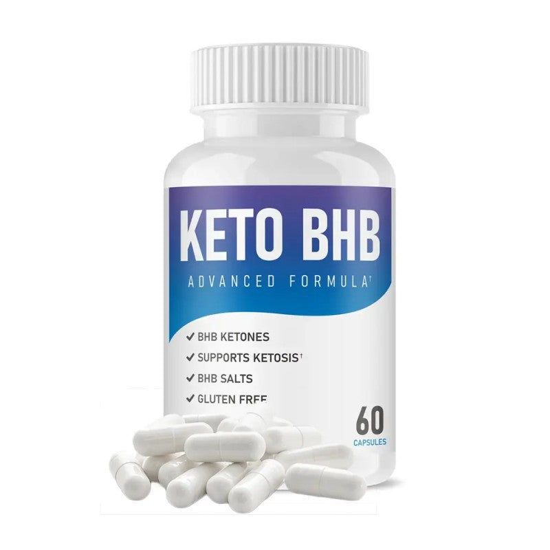 Keto BHB Advanced Formula Capsules 60 Count - Exogenous Ketone Supplement for Low Carb & Keto Lifestyle | Organic Wellness Hub