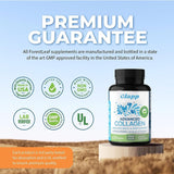 Advanced Collagen Capsules Type I II III | Hair, Skin, Nails & Joint Support | Hyaluronic Acid + Vitamin C | Grass-Fed, Pasture-Raised | Lab Tested | 60 Capsules - Organic Wellness Hub