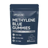 Methylene Blue Gummies - Cognitive Clarity & Cellular Energy | GMO Free, Gluten Free, Soy Free | 60 Gummies | Organic Wellness Hub