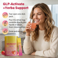 WONDER Activate + Yerba Support 3-Pack – 90 Sticks Total | Craving Control, Metabolism, Blood Sugar & Gut Health | Strawberry Açaí Dual-Action Formula | 90-Day Supply