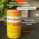 Soul Nourishing Korean Probiotic Freeze-Dried Powder | 110 Billion CFU | 8 Imported Strains | 50 Stick Packs | Peach Flavor - Organic Wellness Hub