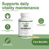 Docteat Moringa Capsules 60 Count - Immune Support & Antioxidant Supplement | Organic Wellness Hub
