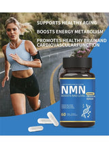 NMN 250mg Supplement — Boosts NAD+ Levels | DNA Repair | Anti-Aging | 60 Veggie Capsules – Organic Wellness Hub