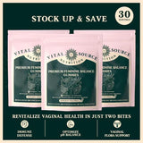 Vital Source Nutrition Feminine Balance Gummies 3-Pack | Vaginal & Hormonal Health | Hawaiian Pineapple | 180 Gummies | 3-Month Supply