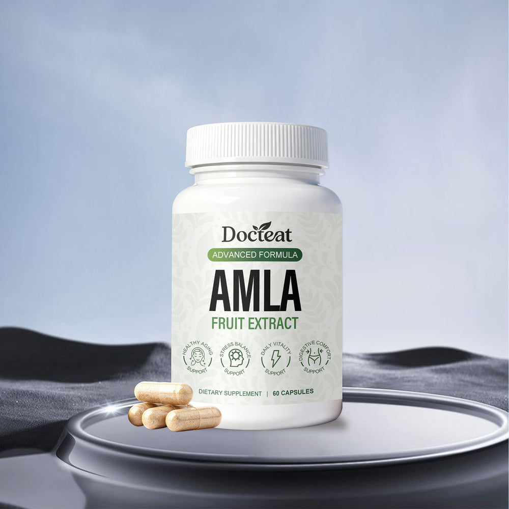 Amla Fruit Extract Capsules 60 Count - Antioxidant Support, Immune Health & Daily Wellness | Organic Wellness Hub