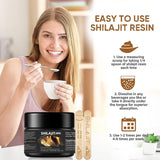Premium Shilajit Resin 30g with 85+ Trace Minerals & Fulvic Acid | Organic Wellness Hub