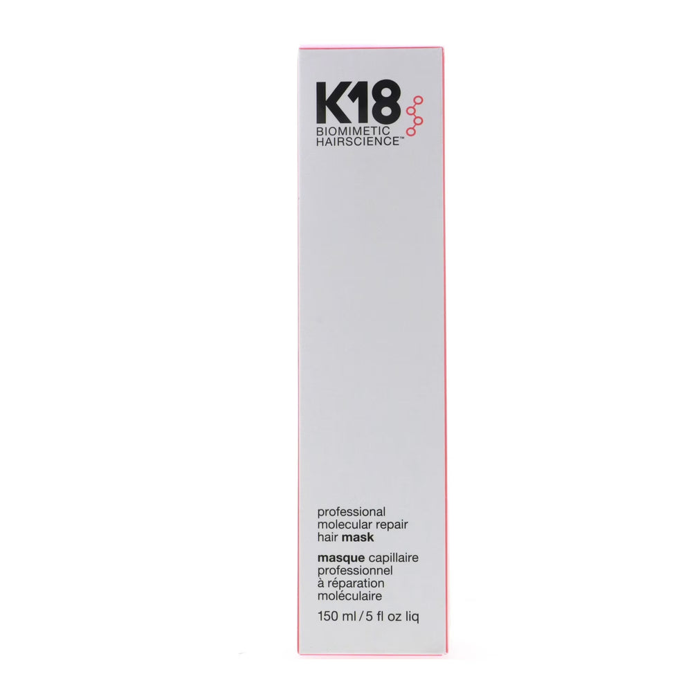 K18 Biomimetic Hairscience Professional Molecular Repair Hair Mask 150ml - Deep Repair for Damaged Hair | Organic Wellness Hub