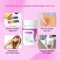 Boric Acid Vaginal Suppositories 600mg | Odor Control, pH Balance & Itch Relief -30 Count