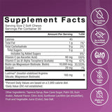Force Factor Hair Growth Accelerator Gummies | 60 Soft Chews with LUSTRIVA� | Mixed Berry | Thicker, Fuller Hair in 3 Weeks | No Artificial Sweeteners | Non-GMO