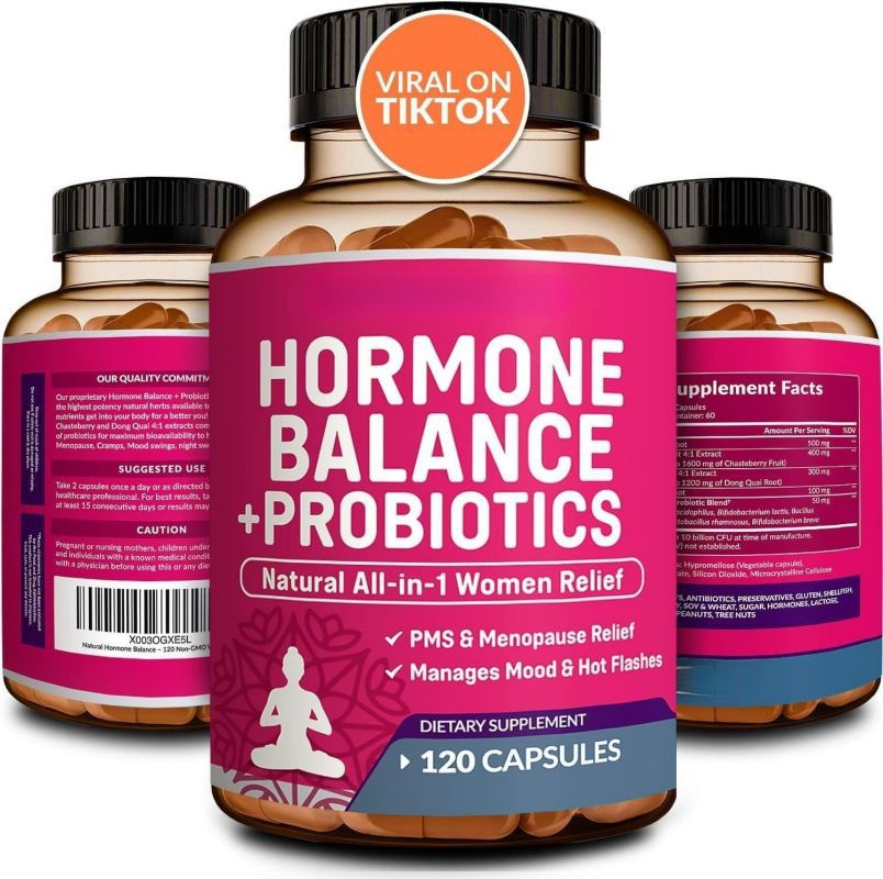 Hormone Balance + Probiotics for Women | PMS & Menopause Relief