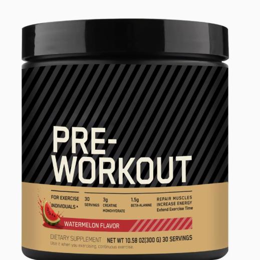Pre Workout Powder Blueberry Lemonade 300g - Creatine & Beta-Alanine Performance Formula | Organic Wellness Hub