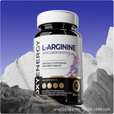 L-Arginine Nitric Oxide Booster for Men | 60 Capsules | Organic Wellness Hub