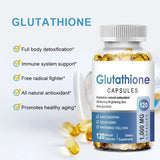 Glutathione Capsules 3-Pack Bundle 1000mg | Natural Antioxidant Skin Brightening Whitening Anti-Glycation & Anti-Aging | 360 Capsules | Organic Wellness Hub