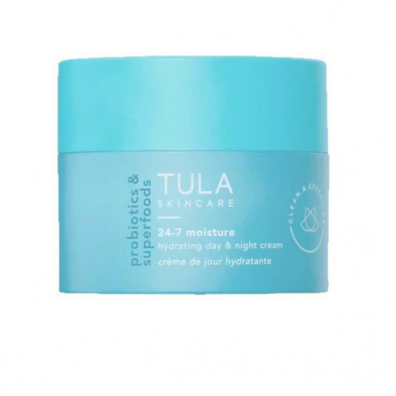 TULA Skincare 24-7 Moisture Hydrating Day & Night Cream - Probiotics & Superfoods | Clean Formula | All Skin Types | Organic Wellness Hub