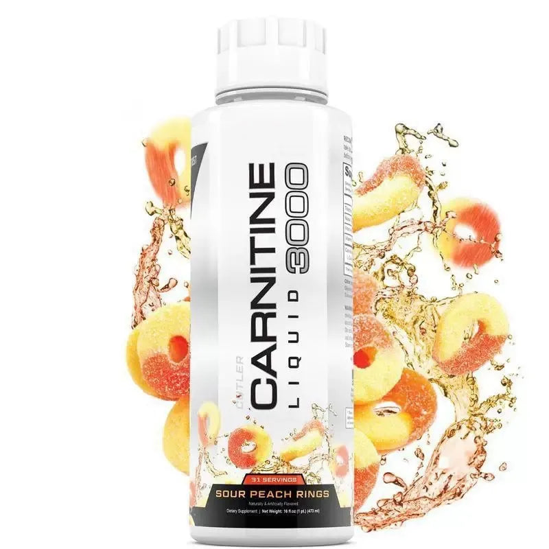 Tyler Carnitine Liquid 3000 Sour Peach Rings 3-Pack – Energy & Fat Metabolism Support | Organic Wellness Hub