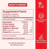 Happy Hormones PCOS Multivitamin with Myo-Inositol & D-Chiro | Women's Hormonal Support | Organic Wellness Hub