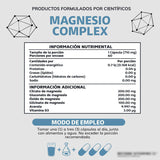 Magnesium Complex 710mg with 4 Magnesium Forms | 180 Capsules | Organic Wellness Hub