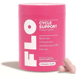 FLO Cycle Support Capsules - Myo-Inositol, D-Chiro Inositol, DIM & Folic Acid | Hormonal Balance Support | 90 Vegan Capsules | Organic Wellness Hub