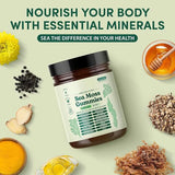 Organic Sea Moss Gummies 6000mg | 16-in-1 Irish Sea Moss Complex with Burdock Root, Bladderwrack & Vitamin D3 | Green Apple | 30 Count - Organic Wellness Hub