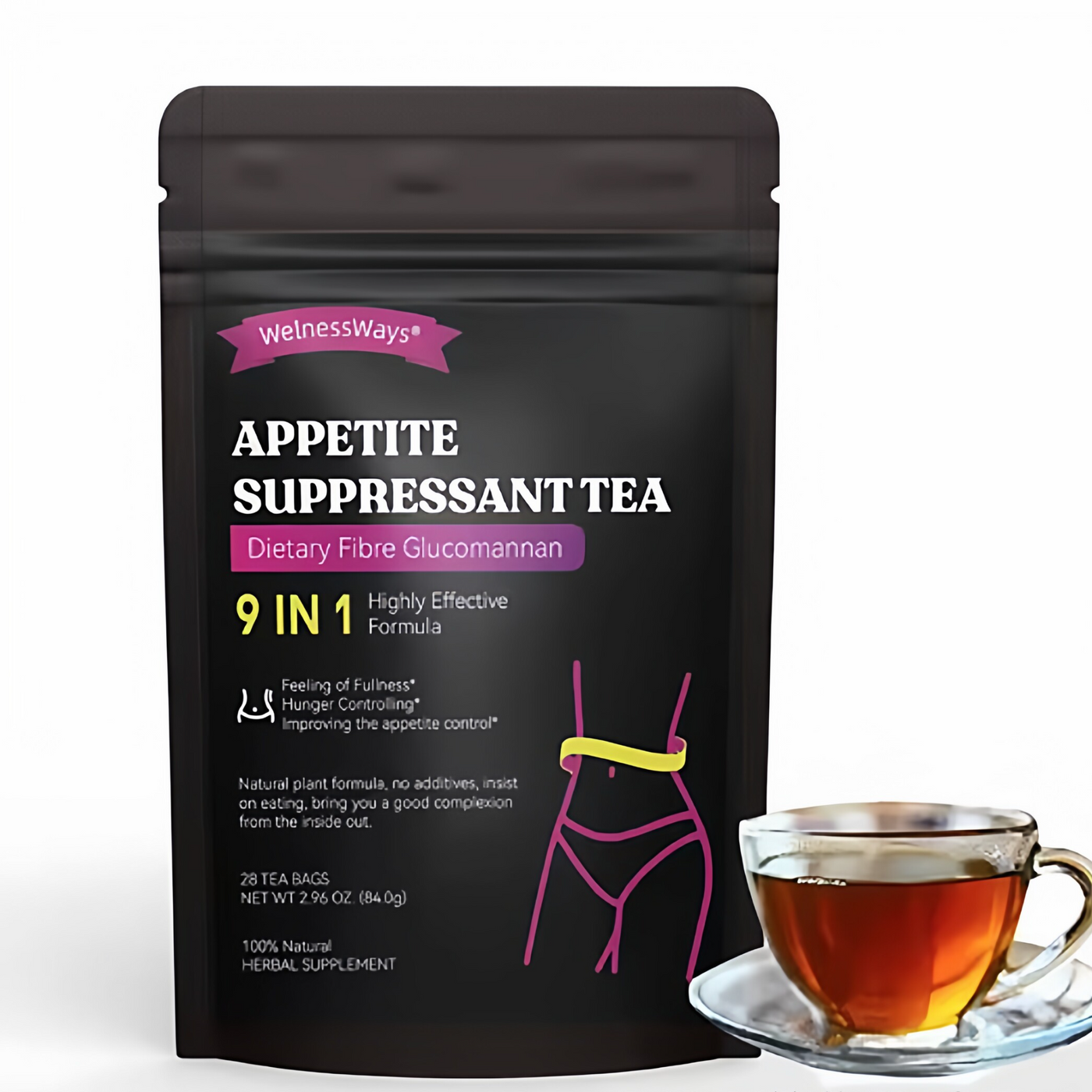 Lslimtea 14 Day Detox Tea | Organic Slimming Tea for Weight Loss & Cleanse