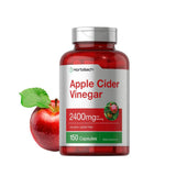 Horbaach Apple Cider Vinegar 2400mg -150 Capsules | Non-GMO, Gluten Free ACV Supplement for Weight Management, Digestion & Detox | Organic Wellness Hub