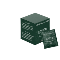 LOCRED Natural Mucus & Lung Detox Tea | Mullein Leaf & American Ginseng | Respiratory Support Herbal Tea ? 15 Individual Tea Bags