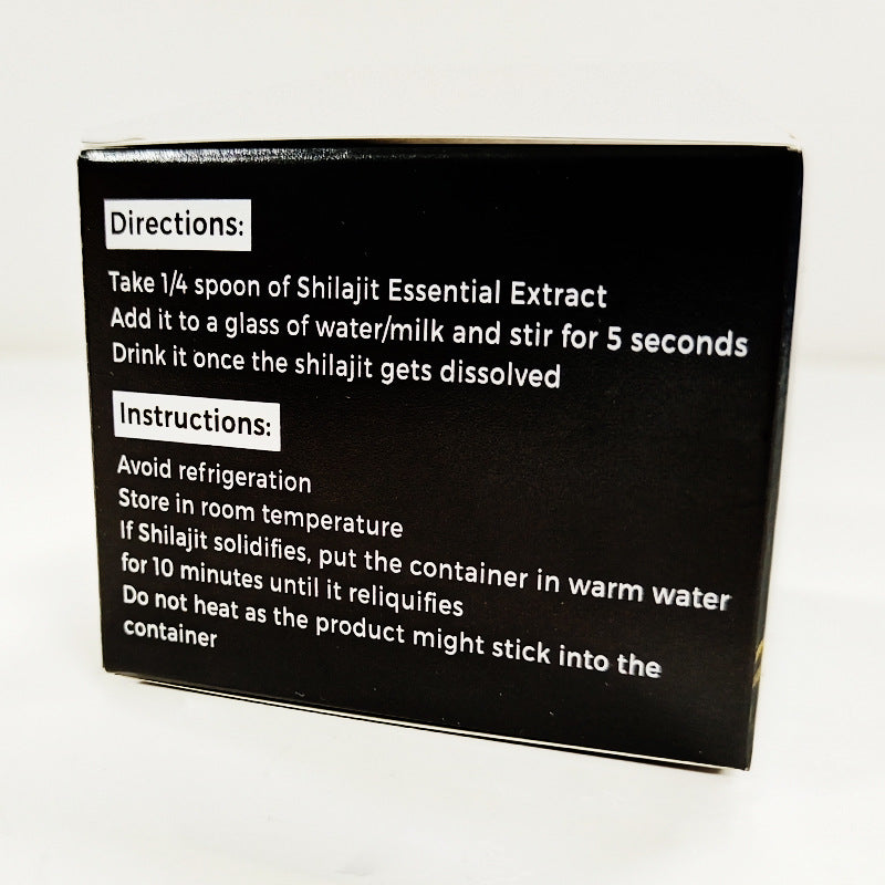 Pure Himalayan Shilajit Resin 30g | Natural Mineral Resin Supplement | Organic Wellness Hub