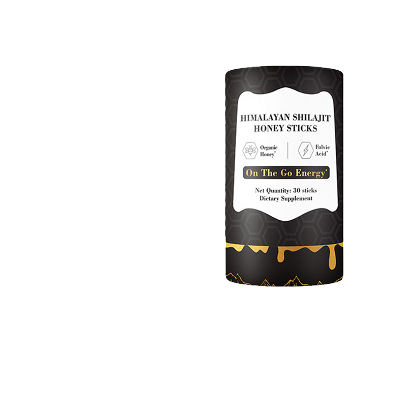 Himalayan Shilajit Honey Sticks - Organic Honey & Fulvic Acid Energy Support | 30 Sticks
