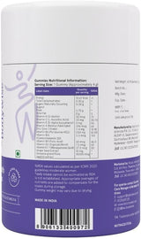 Be Bodywise Hair Health Gummies - Biotin, Multivitamins & Zinc for Hair Growth & Fall Control | No Added Sugar | 60 Gummies | Organic Wellness Hub