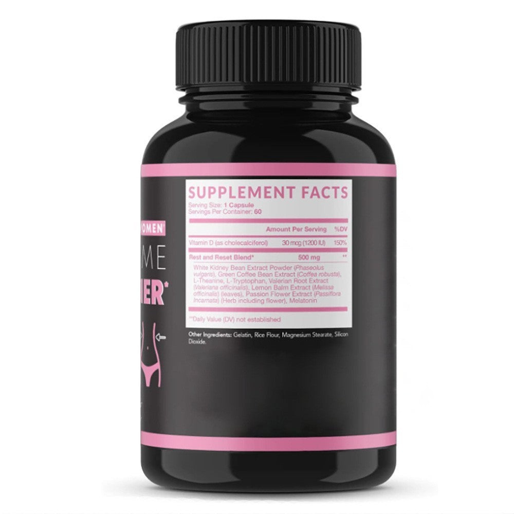 Night Time Fat Burner for Women | Burn Fat While You Sleep | Tone Up Supplement | 60 Capsules | Organic Wellness Hub