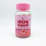 Iron Bisglycinate Gummies 26mg with Vitamin C, Vitamin A & Folate | 60 Vegan Gummies | Lab Tested | Organic Wellness Hub