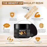 Premium Shilajit Resin 30g with 85+ Trace Minerals & Fulvic Acid | Organic Wellness Hub