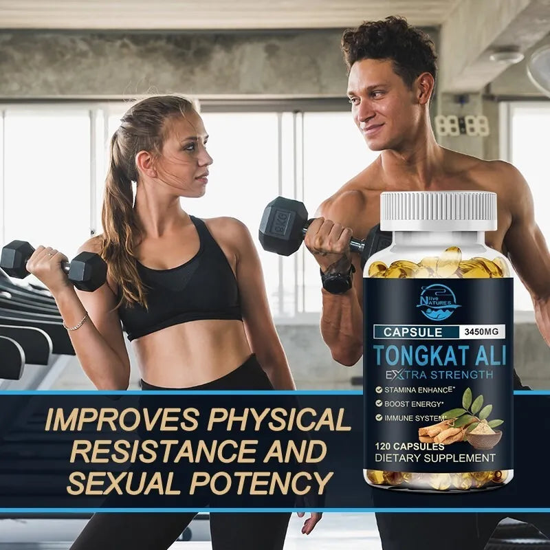 Tongkat Ali 3-Pack Bundle 3450mg Extra Strength | 360 Capsules | Lab Tested | Best Value | Organic Wellness Hub