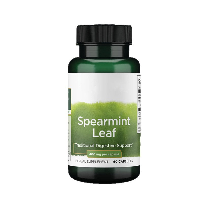 Spearmint Leaf 400mg Capsules - Traditional Digestive Support | 60 Capsules | Lab Tested | Organic Wellness Hub